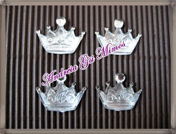 300 Chaton Coroa Prata 12mm