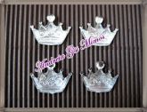 300 Chaton Coroa Prata 12mm