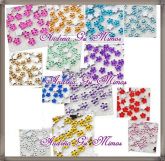CHATON/CHATOM FLOR DE 12MM 300 UNIDADES